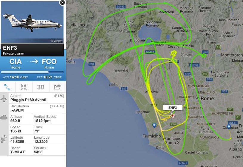 Sorvolo del 16.04.2015