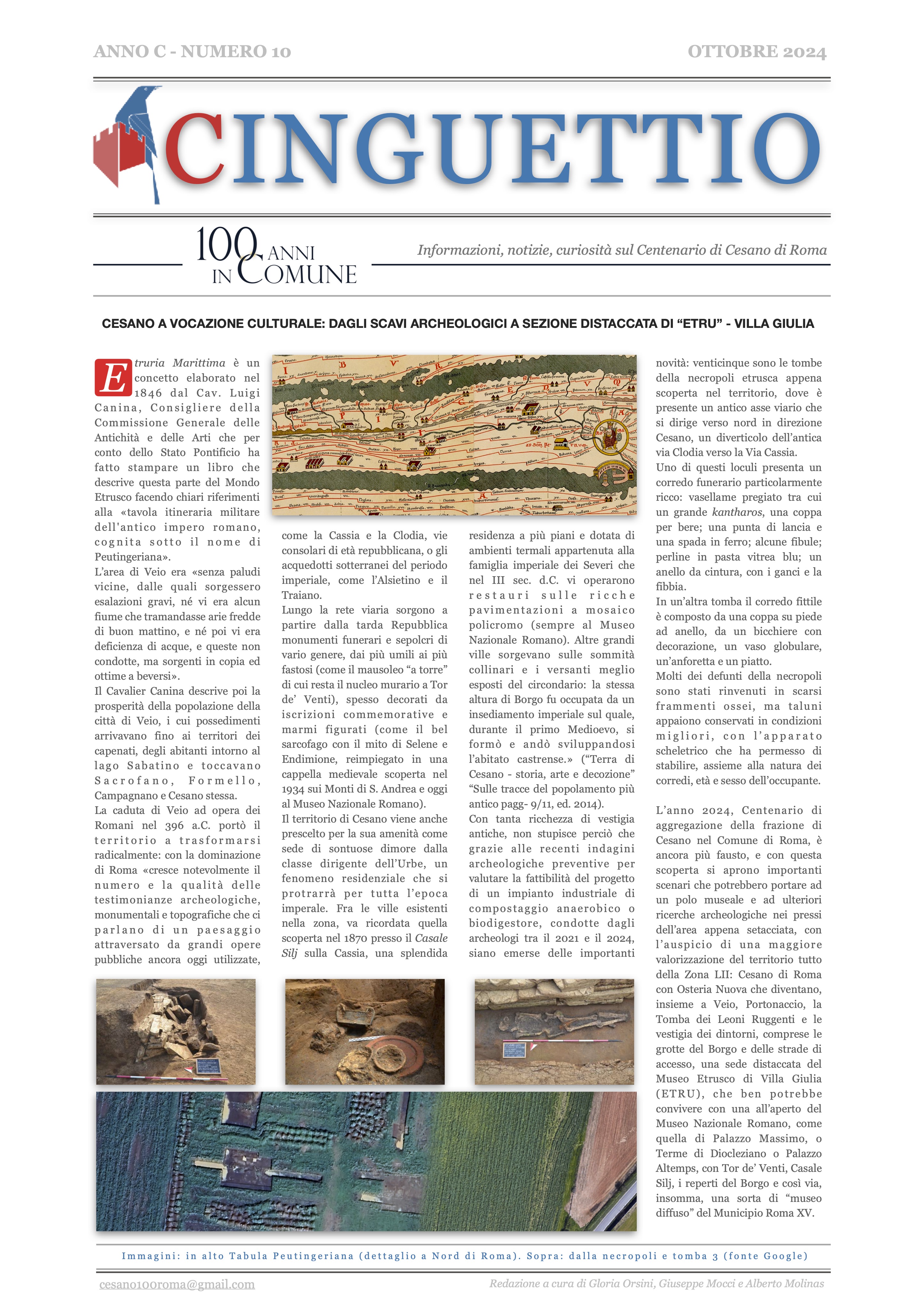 scavi etruschi a Cesano