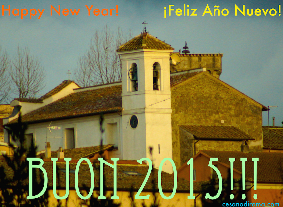 Buon Anno 2015 da Cesano