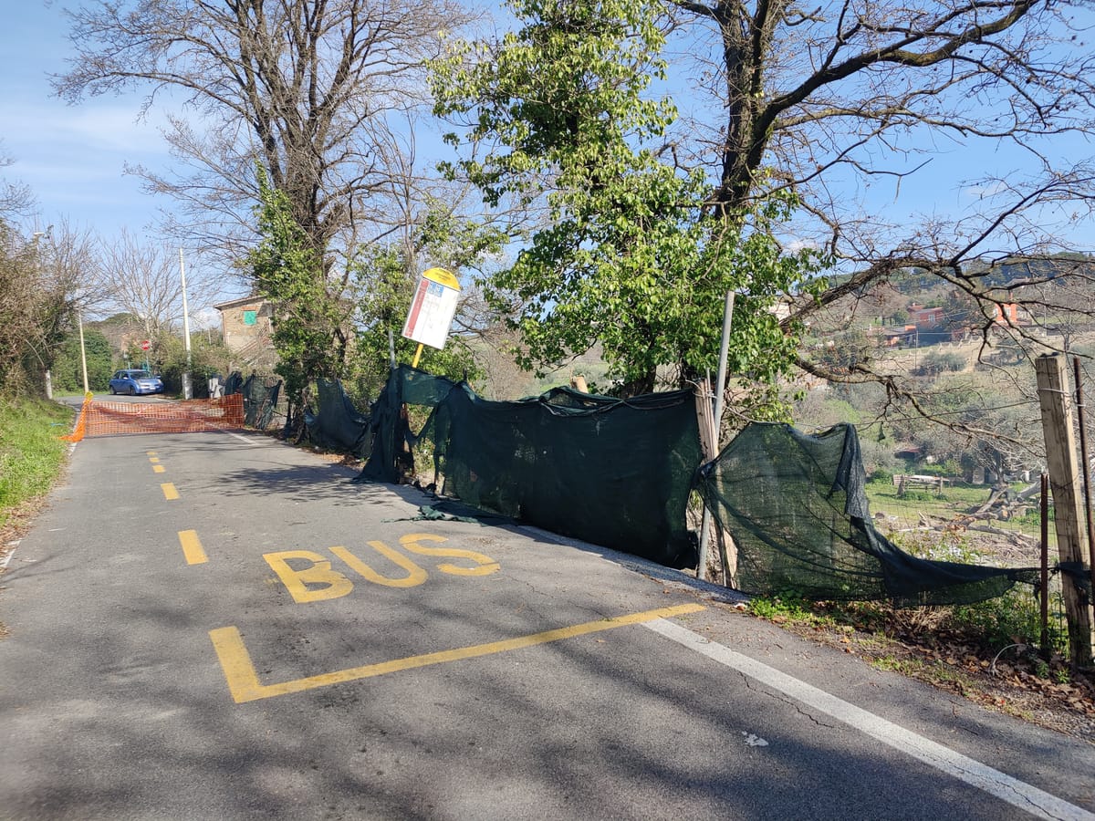 Ulteriore crollo costone. Chiesto ripristino TPL e supporto ufficio dissesto