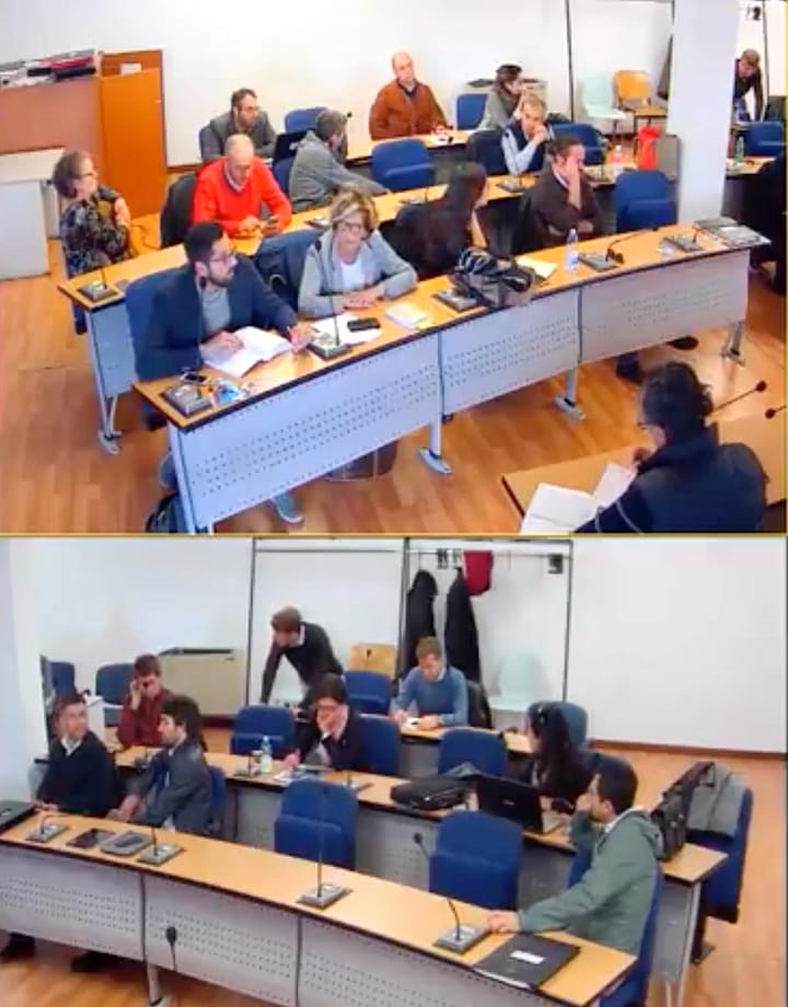 Via di Baccanello: marciapiede