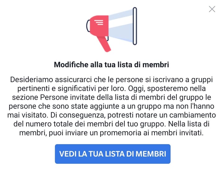 I membri dei gruppi di Facebook