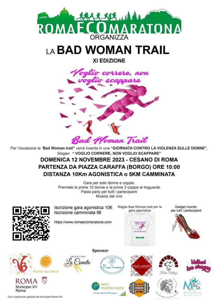 "Voglio correre, non voglio scappare"